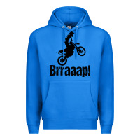 True Royal brraaap funny dirt bike Premium Hoodie - artisFamous