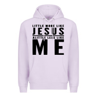 Lilac christian faith in christ Premium Hoodie - artisFamous