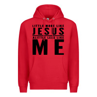 Red christian faith in christ Premium Hoodie - artisFamous