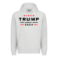 Donald Trump 2024 Take America Premium Hoodie | Teevron
