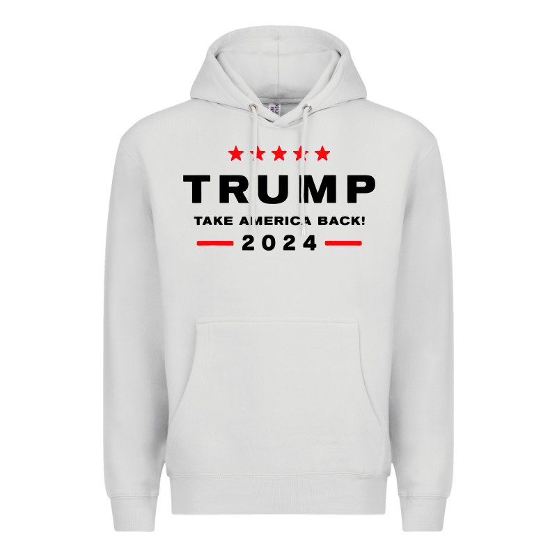 Donald Trump 2024 Take America Premium Hoodie by artisFamous | Teevron