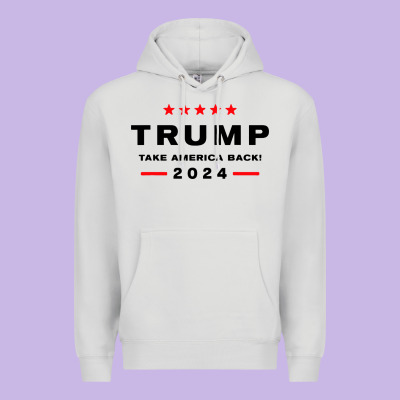 Donald Trump 2024 Take America Premium Hoodie Designed By Artisfamous