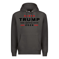 Smoke donald trump 2024 take america Premium Hoodie - artisFamous