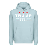 Blue Mist donald trump 2024 take america Premium Hoodie - artisFamous