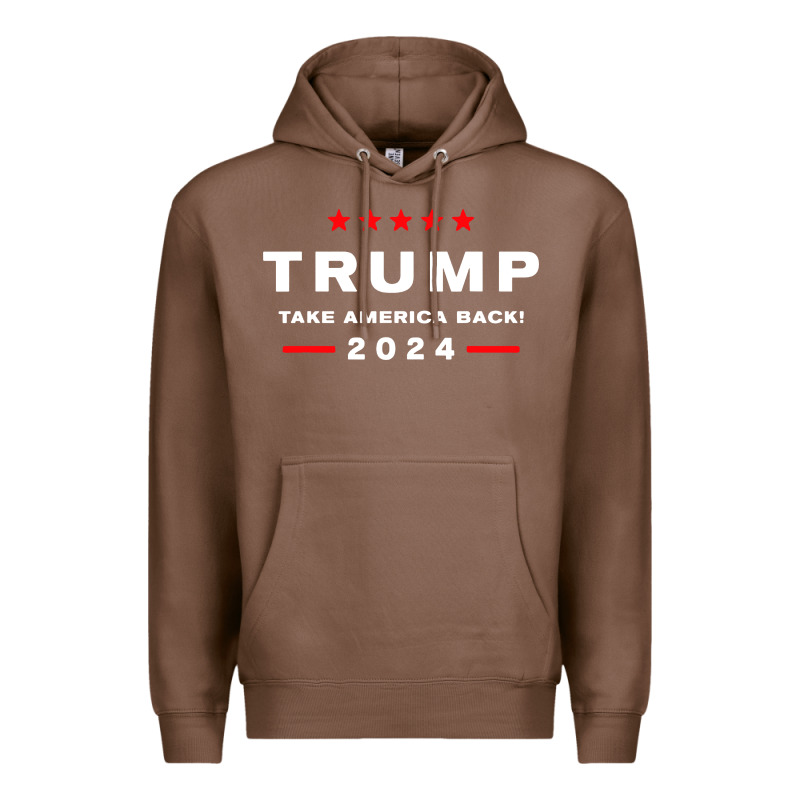 Donald Trump 2024 Take America Premium Hoodie by artisFamous | Teevron
