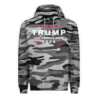 Slate Camo donald trump 2024 take america Premium Hoodie - artisFamous