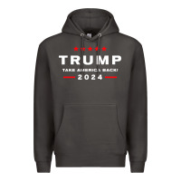 Smoke donald trump 2024 take america Premium Hoodie - artisFamous