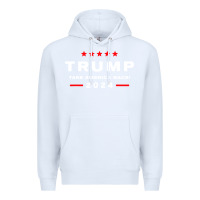 White donald trump 2024 take america Premium Hoodie - artisFamous