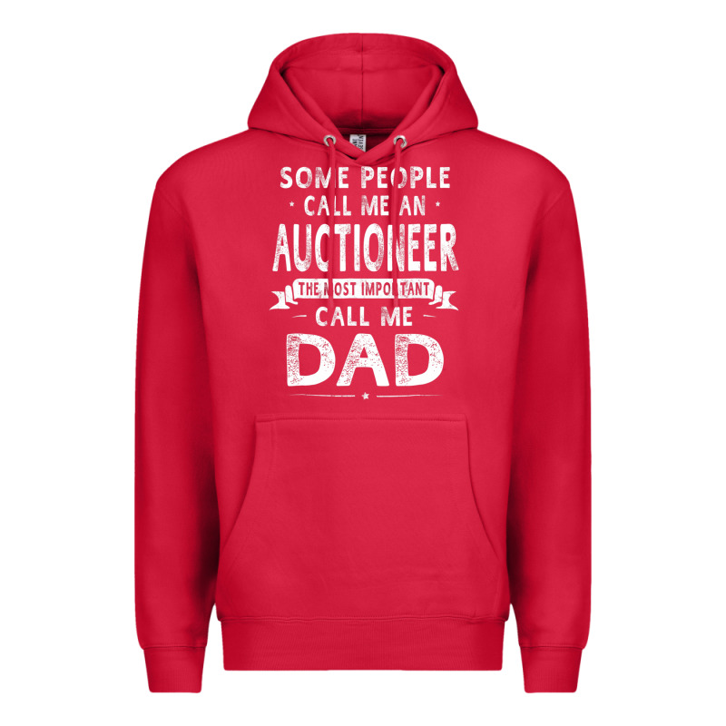 Auctioneer Dad Father's Day Gifts Father Daddy Men T Shirt Premium Hoodie by artisFamous | Teevron