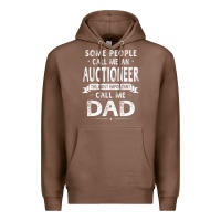Chestnut auctioneer dad father's day gifts father daddy men t shirt Premium Hoodie - artisFamous