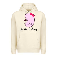 Sandshell hello kidney Premium Hoodie - artisFamous