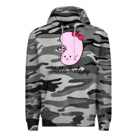 Slate Camo hello kidney Premium Hoodie - artisFamous