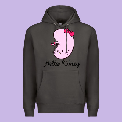 Hello Kidney Premium Hoodie Designed By Artisfamous