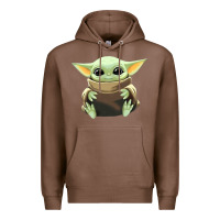Chestnut baby yoda Premium Hoodie - artisFamous