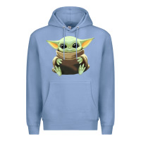 Colony Blue baby yoda Premium Hoodie - artisFamous