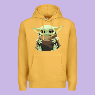 Baby Yoda Premium Hoodie Designed By Artisfamous
