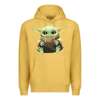 Antique Gold baby yoda Premium Hoodie - artisFamous