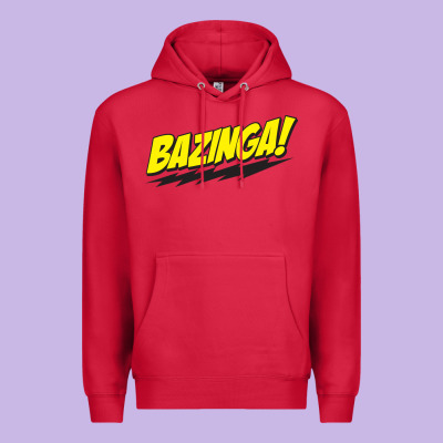 Bazinga! Premium Hoodie Designed By Artisfamous