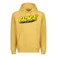 Antique Gold Bazinga! Premium Hoodie - artisFamous