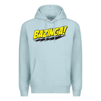 Blue Mist Bazinga! Premium Hoodie - artisFamous