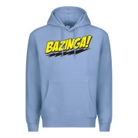 Colony Blue Bazinga! Premium Hoodie - artisFamous