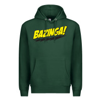 Sports Green Bazinga! Premium Hoodie - artisFamous