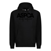Black aspca we are their voice Premium Hoodie - artisFamous