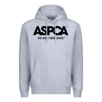 Heather Grey aspca we are their voice Premium Hoodie - artisFamous