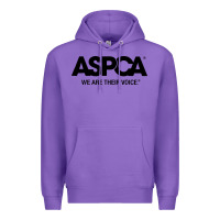 Purple aspca we are their voice Premium Hoodie - artisFamous