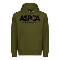 Army Green aspca we are their voice Premium Hoodie - artisFamous