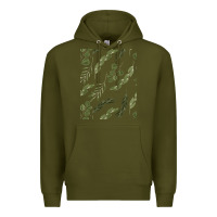 Army Green Watercolor Eucalyptus Pattern Premium Hoodie - artisFamous