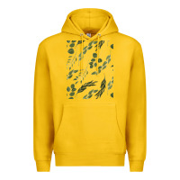 Lemon Watercolor Eucalyptus Pattern Premium Hoodie - artisFamous