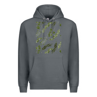 Rock Watercolor Eucalyptus Pattern Premium Hoodie - artisFamous