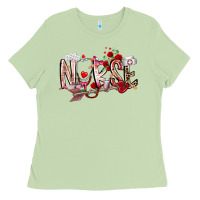 Matcha nurse valentines day Ladies Tee - RacoonDesign