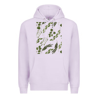 Watercolor Eucalyptus Pattern Premium Hoodie | Teevron