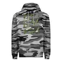 Slate Camo Watercolor Eucalyptus Pattern Premium Hoodie - artisFamous