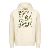 Tofu Watercolor Eucalyptus Pattern Premium Hoodie - artisFamous