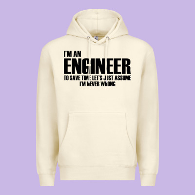 I'm An Engineering Premium Hoodie Designed By Artisfamous