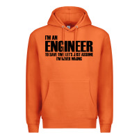 Carrot i'm an engineering Premium Hoodie - artisFamous