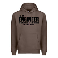Coffee i'm an engineering Premium Hoodie - artisFamous