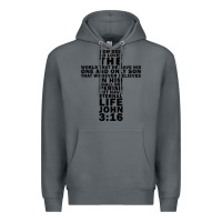 Rock John 3:16 Bible Verse Cool Christian Church Shirts Christianity Premium Hoodie - artisFamous