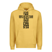 Antique Gold John 3:16 Bible Verse Cool Christian Church Shirts Christianity Premium Hoodie - artisFamous