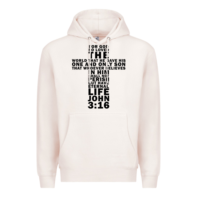 John 3:16 Bible Verse Cool Christian Church Shirts Christianity Premium Hoodie by artisFamous | Teevron