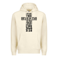 Sandshell John 3:16 Bible Verse Cool Christian Church Shirts Christianity Premium Hoodie - artisFamous