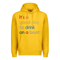 Lemon it's a good day to drink on a boat Premium Hoodie - artisFamous