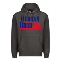 Smoke reagan bush '84 Premium Hoodie - artisFamous