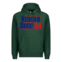 Sports Green reagan bush '84 Premium Hoodie - artisFamous
