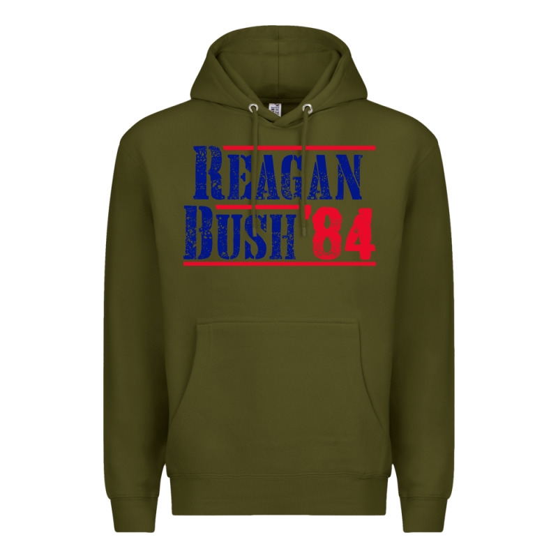 Reagan Bush '84 Premium Hoodie by artisFamous | Teevron