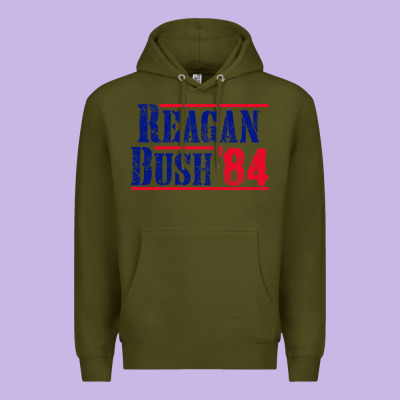 Reagan Bush '84 Premium Hoodie Designed By Artisfamous