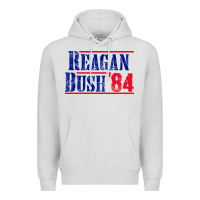 Dove Grey reagan bush '84 Premium Hoodie - artisFamous